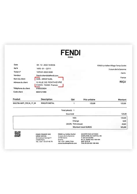 checking invoice fendi|fendi order number.